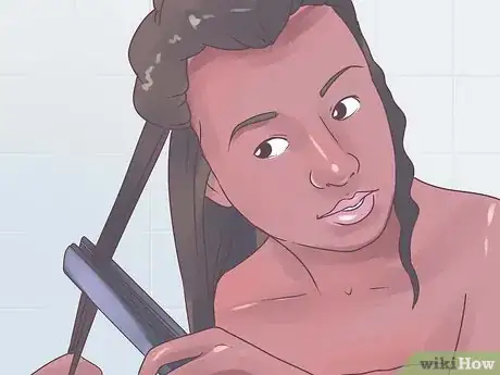 Image titled Straighten African American Hair Step 15