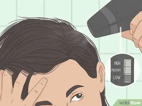 Image titled Blow Dry Men's Hair Step 10