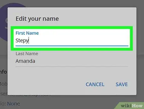 Image titled Change Your Name on Telegram on PC or Mac Step 5