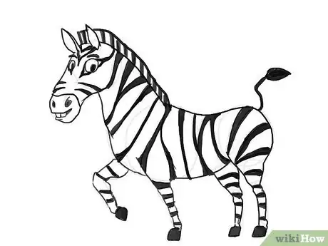 Image titled Draw a Zebra Step 11