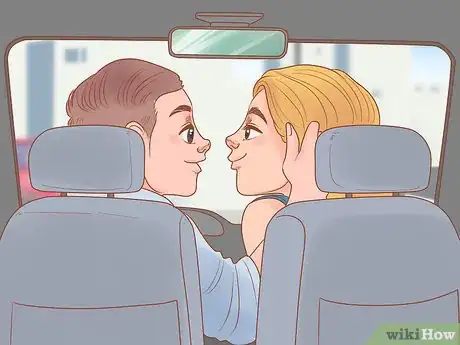 Image titled Kiss in a Car Step 2