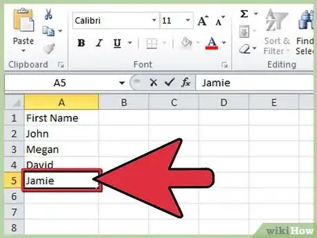 Image titled Alphabetize Cells in Excel Step 1