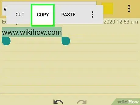 Image titled Copy and Paste Text on an Android Step 3