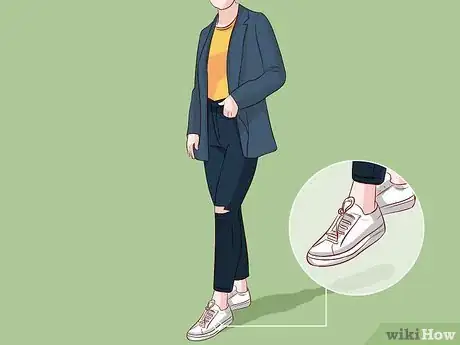 Image titled Wear a T Shirt with a Blazer Step 10