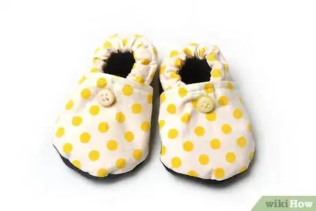 Image titled Make Fabric Baby Shoes Step 20