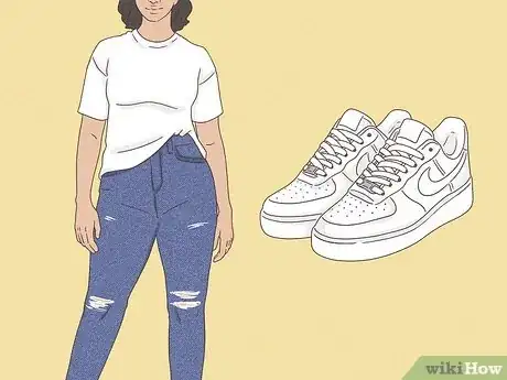 Image titled Style Nike Air Force 1 Women's Step 1