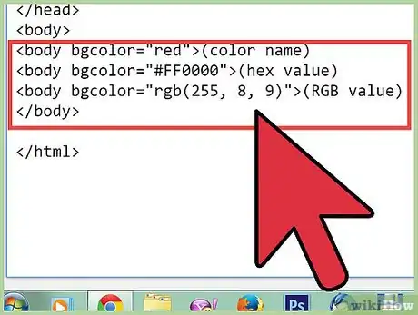 Image titled Add a Background to a Website Step 3
