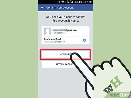 Image titled Change Facebook Password on Android Step 19