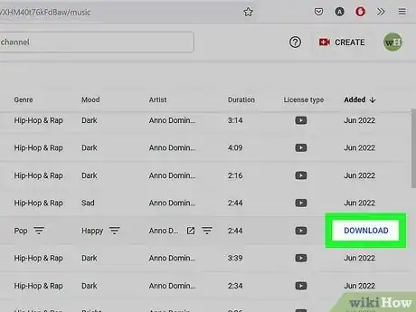 Image titled Download Free Music for Your YouTube Videos Step 5