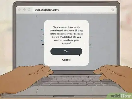 Image titled Reactivate Snapchat Step 4