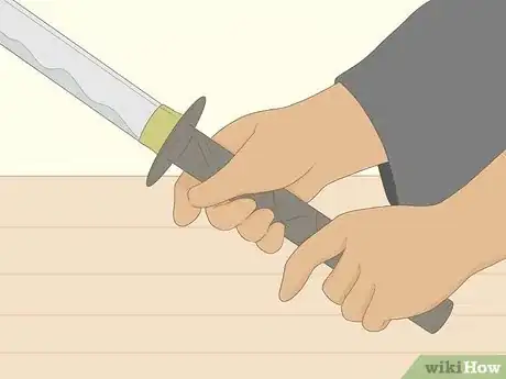 Image titled Use a Katana Properly Step 1