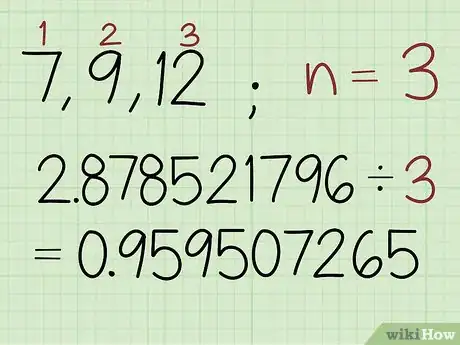 Image titled Calculate the Geometric Mean Step 5