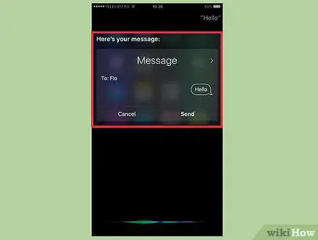 Image titled Text by Talking with Siri Step 4