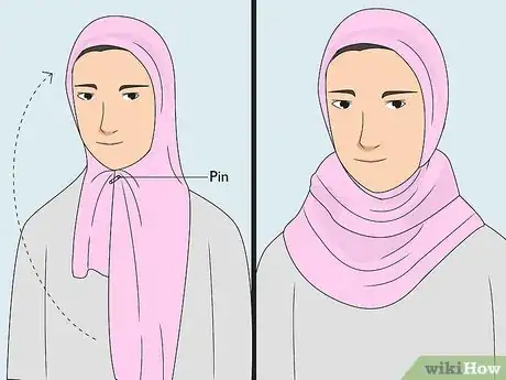 Image titled Tie a Headscarf Step 9