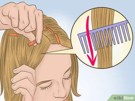 Image titled Hot Comb Hair Step 9