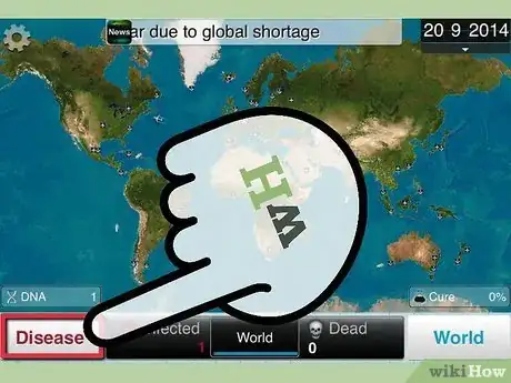 Image titled Beat Bio–Weapon Brutal Mode in Plague Inc. Step 2
