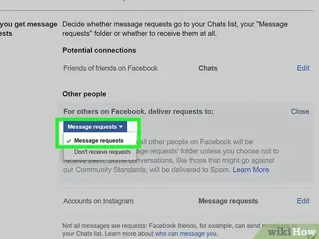 Image titled Control Who Can Send You Messages on Facebook Step 22