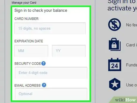 Image titled Activate an American Express Gift Card Step 2