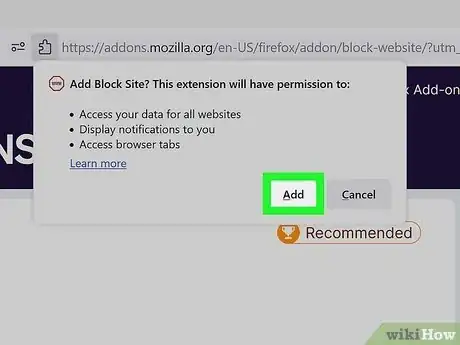 Image titled Block and Unblock Internet Sites with Firefox Step 4