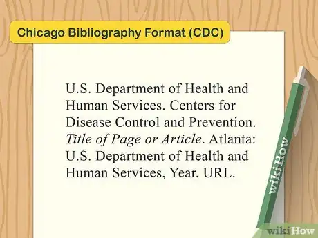 Image titled Cite the Centers for Disease Control and Prevention (CDC) Step 14