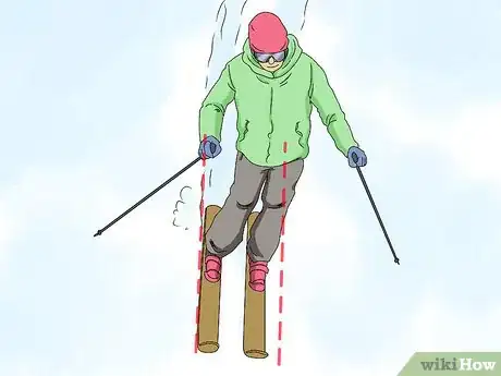 Image titled Turn when Skiing Step 8