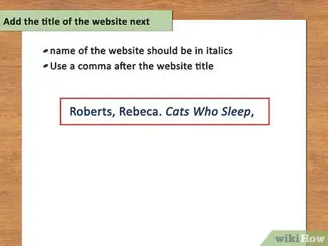 Image titled Cite a Website Using MLA Format Step 2