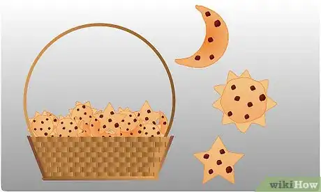 Image titled Make cookies in the shapes suns and moons and stars Step 4