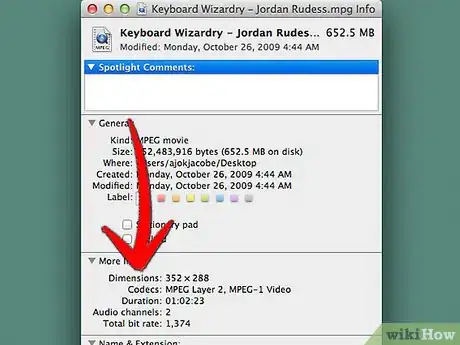 Image titled Check the Quality of a Video(Mac) Step 3
