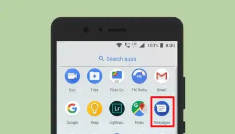 Image titled Android Messages; icon.png