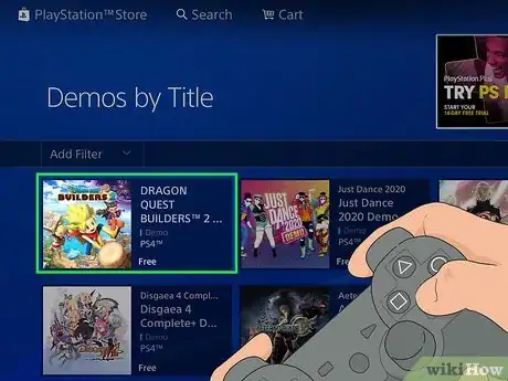 Image titled Download Demos from the PlayStation Store Step 6