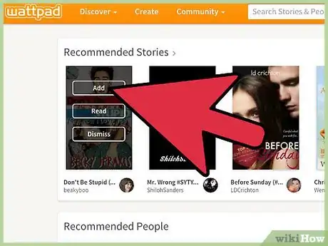 Image titled Post Stories on Wattpad Step 3