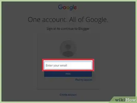 Image titled Log Into Blogger Step 3