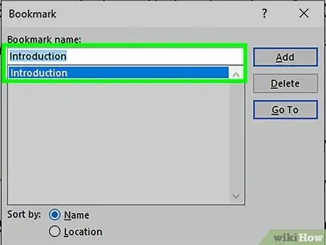 Image titled Add a Bookmark in Microsoft Word Step 11
