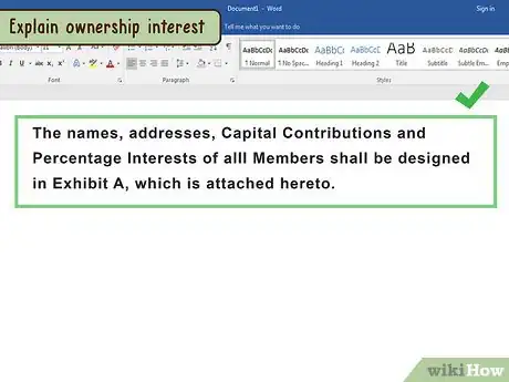 Image titled Draft an Operating Agreement Step 8