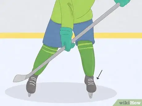 Image titled Take a Slapshot in Ice Hockey Step 7