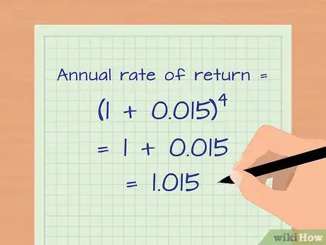 Image titled Annualize a Quarterly Return Step 6