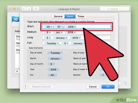 Image titled Change the Date Format on a Mac Step 7