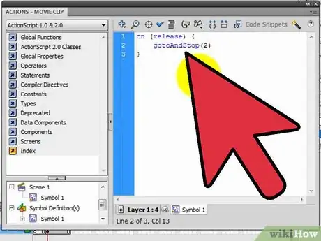 Image titled Program in Flash (Basic Actionscript 2.0) Step 9