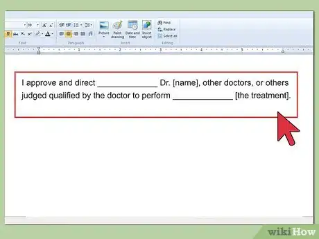 Image titled Write a Medical Consent Form Step 5