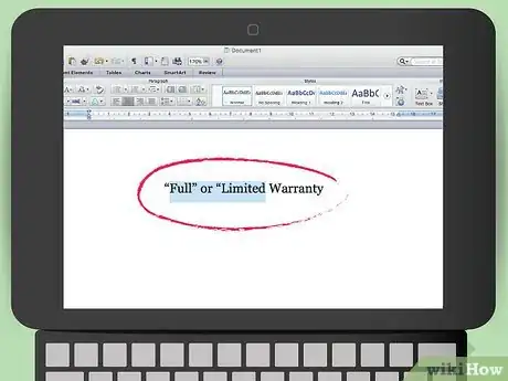 Image titled Draft a Warranty Step 2