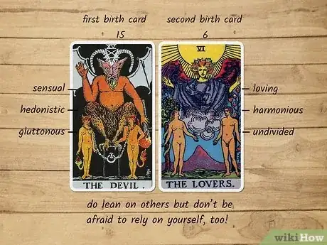 Image titled Tarot Birth Card Step 11