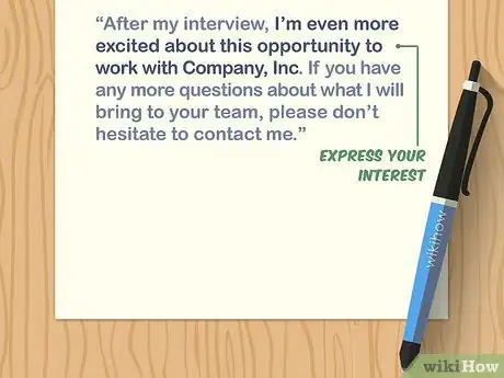 Image titled Write an Interview Thank You Note Step 6