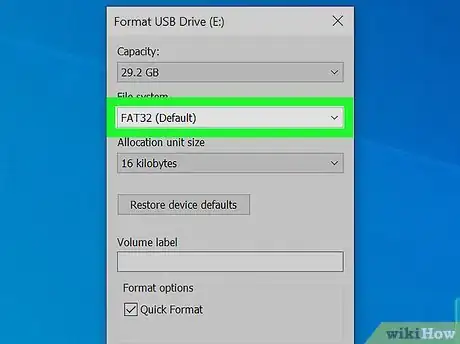 Image titled Format an External Hard Drive to Fat32 Step 13