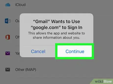 Image titled Add a Google Account on iPhone or iPad Step 15