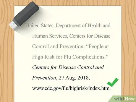 Image titled Cite the Centers for Disease Control and Prevention (CDC) Step 11