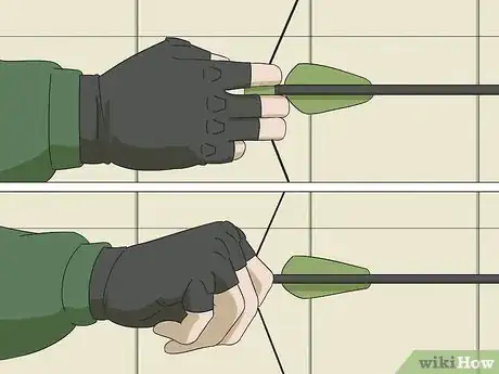 Image titled Shoot a Recurve Bow Without Sights Accurately Step 8