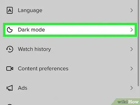 Image titled Get Dark Mode on Tiktok Step 5