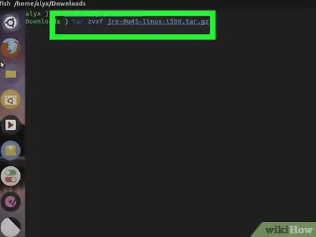 Image titled Extract a Tarball on Linux Step 3