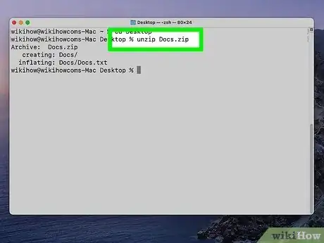 Image titled Unzip a .Zip File on a Mac Step 8