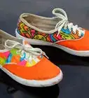 Decorate Canvas Shoes With Markers